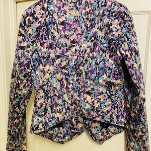 purple rain 80's vintage jacket, size M